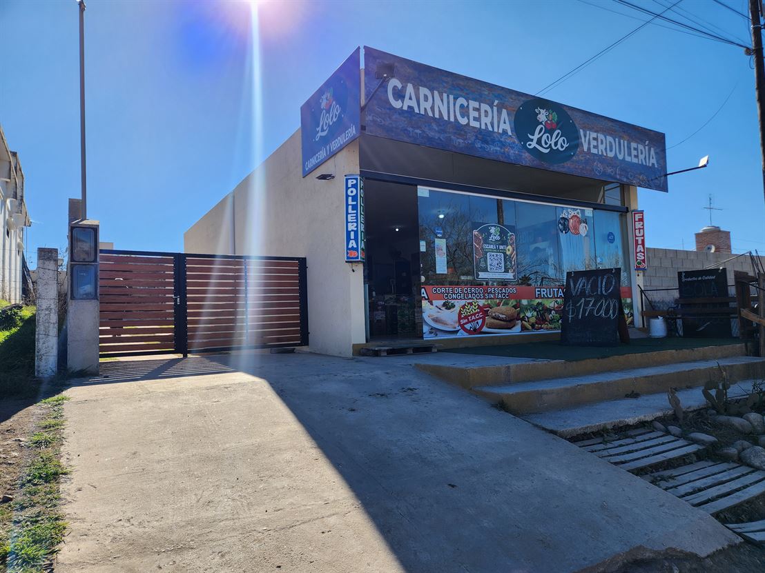 Propiedad más Local sobre ruta 28, a metros del cruce.